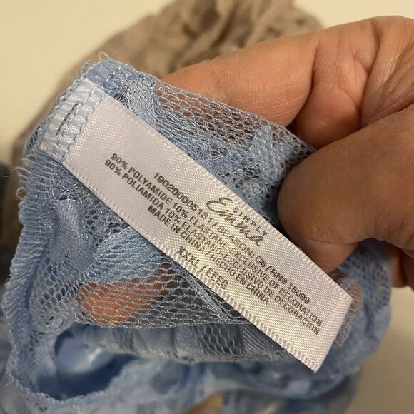 NWT 3PcsLot Women Sexy Panties SheerLace Boyshort Intimate Ladies Underwear 3XL - Picture 4 of 7